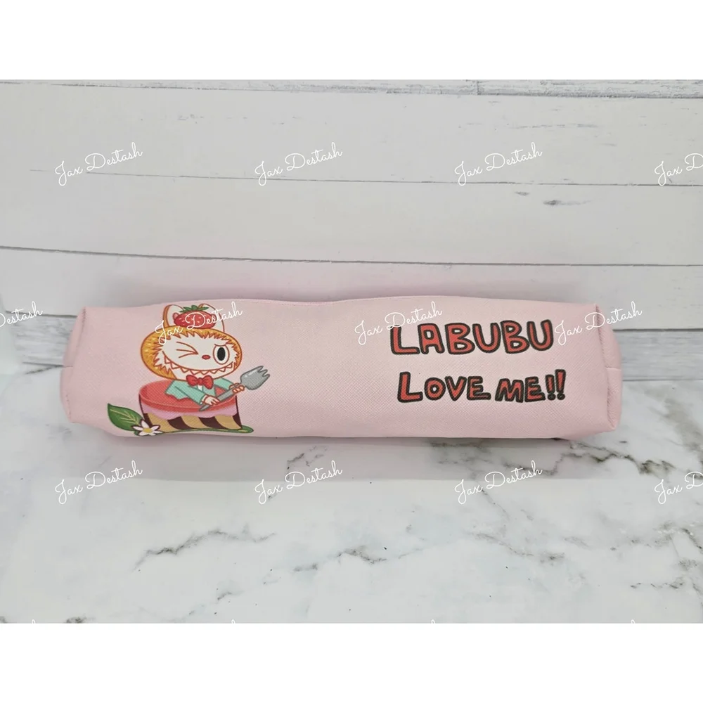 Labubu-Inspired Love Me! Light Pink Pencil Case PC104